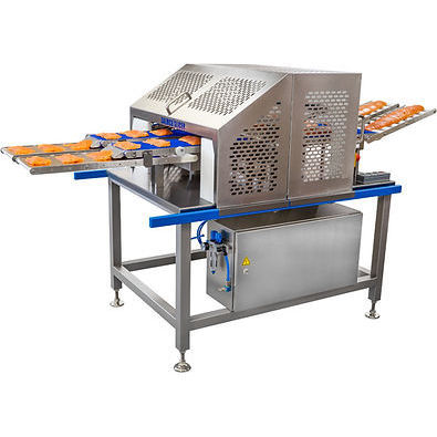 Trancheuse de saumon - SM 5318 - Salmco - automatique / à lame circulaire / 230V monophasé