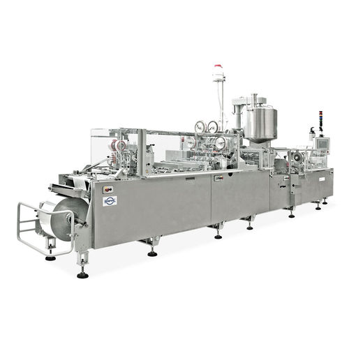 Machine d'emballage automatique - DCP 0600-3 - Sapal SA - sous film plié / de fromage / haute cadence