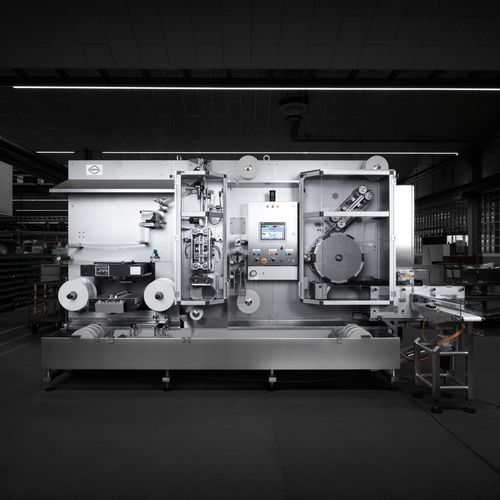 Machine d'emballage automatique - DCS 0500 - Sapal SA - pour fromage / pour l'industrie agroalimentaire / avec scellage