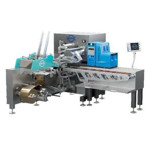 Machine d'emballage automatique - CHOCOSTREAM  - Sapal SA - sous film / pour produits en chocolat / de tablettes de chocolat