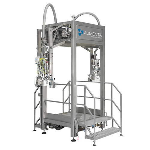 Machine de remplissage de sacs - Sterill Fill 2T - Alimenta Industries S.r.l. - de boisson / jus de fruit / pour liquide visqueux