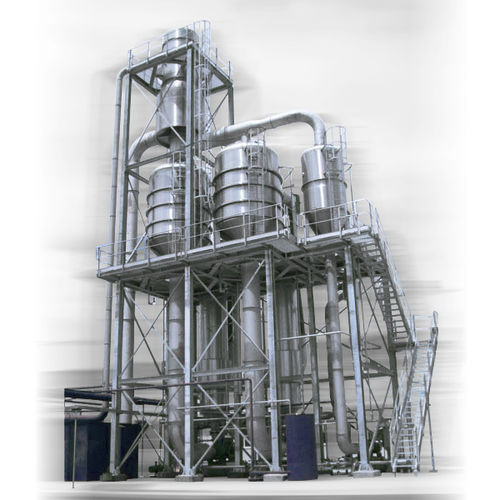 Évaporateur à circulation forcée - Zeus - Alimenta Industries S.r.l. - de process / pour concentration de liquides / pour purée de fruits