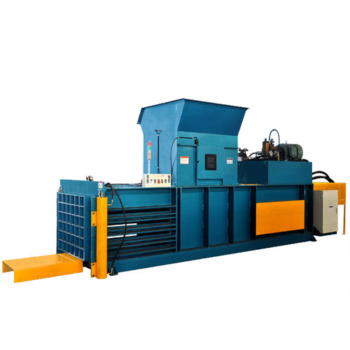 Presse à balles pour carton - SPW100BL - Zhejiang SUPU Technology Co.,Ltd - pour déchets / pour textiles / horizontale