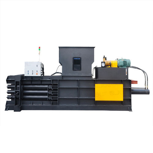 Presse à balles pour carton - SPW80F - Zhejiang SUPU Technology Co.,Ltd - pour papier / horizontale / à chargement frontal