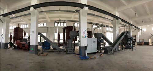 Ligne de recyclage de plastique - SPT001 - Zhejiang SUPU Technology Co.,Ltd - pour toner d'imprimante / séparation de métaux / de haute capacité