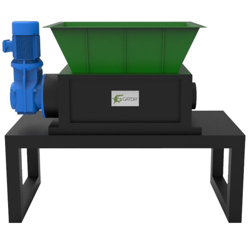 Déchiqueteur primaire - SPT400 - Zhejiang SUPU Technology Co.,Ltd - à 2 arbres / métal / de pneus