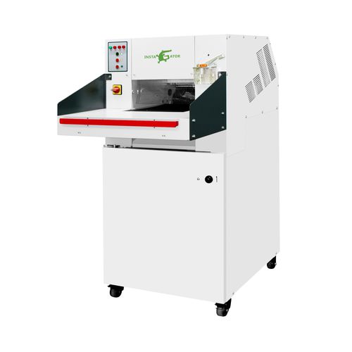 Déchiqueteur papier - SP550C - Zhejiang SUPU Technology Co.,Ltd - primaire / à 2 arbres / mobile