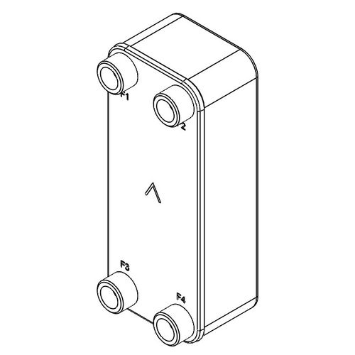 Échangeur de chaleur à plaques brasées - ABZ11 - TERMOLEADER - liquide / liquide / en cuivre / en nickel