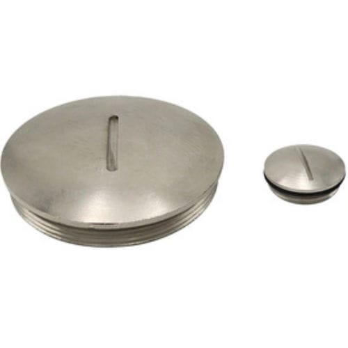 Bouchon rond - HX-SCM series - YUEQING HONGXIANG CONNECTOR MANUFACTRER CO., LTD - mâle / fileté / en laiton nickelé