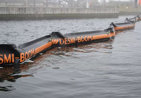 Barrage anti-pollution gonflable - DESMI Pumping Technology A/S - d'huile / flottant
