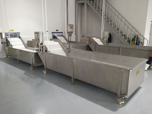 Machine de lavage à eau - ZD-XL 4500 - Shrimp Machine - de process / pour l'industrie agroalimentaire / pour l'industrie de la pêche