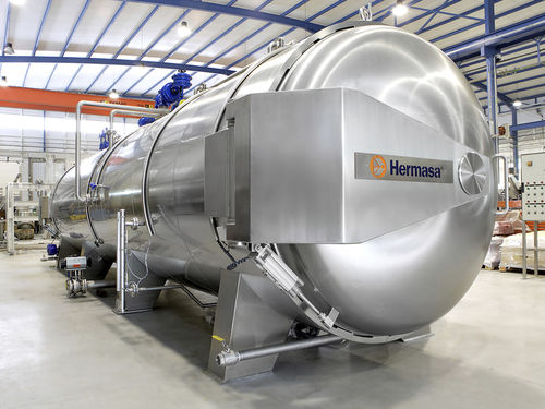 Cuiseur industriel sous vide - Tunivac® - Hermasa - Cannin Technology - pour thons