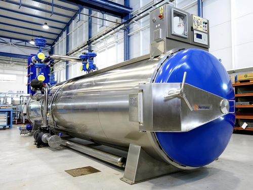 Autoclave de process - Hermasa - Cannin Technology - automatique / pour l'industrie agroalimentaire