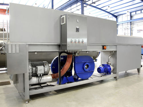Système de lavage à eau - Hermasa - Cannin Technology - pour bidons / grande capacité / avec sécheur