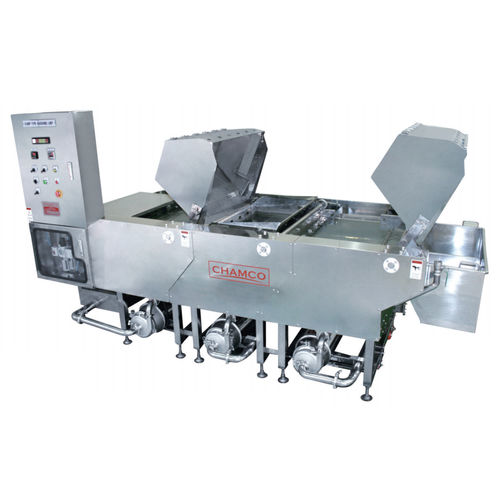 Laveuse de fruits - CABW-3000  - Chamco - pour légumes / de rinçage / à immersion