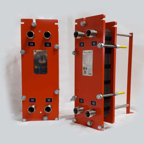 Échangeur de chaleur à plaques - Accu-therm - Teralba Industries Pty Ltd - eau/eau / en acier inoxydable / en titane