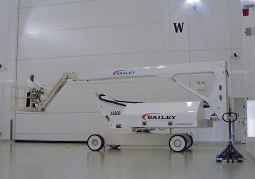 Nacelle télescopique pour salle blanche - A65CR - Bailey lifts - à roues / électrohydraulique