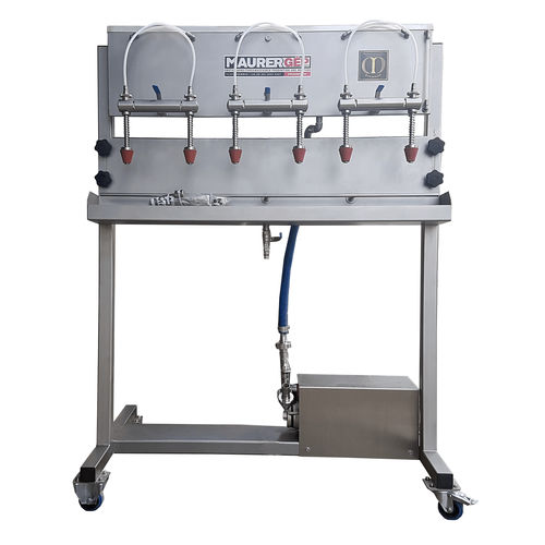 Remplisseuse de bouteilles - Maurer Gep Kft. - pour produits alimentaires / à 6 têtes