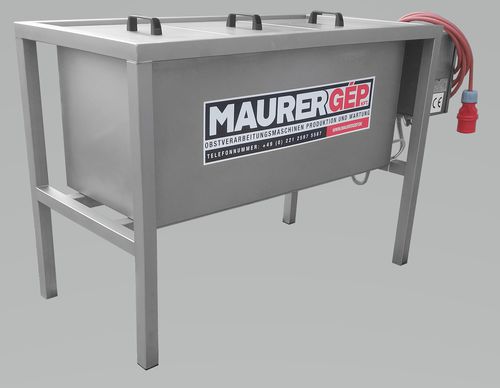 Pasteurisateur électrique - MKPK 200 - Maurer Gep Kft. - pour l'industrie agroalimentaire / automatique