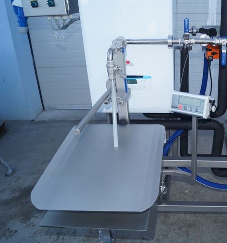 Machine de remplissage manuelle - Maurer Gep Kft. - de bag in box / pour produits alimentaires / pour l'industrie agroalimentaire