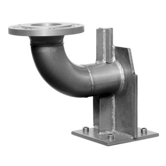 Raccord hydraulique - DAC X - Zenit - à bride / coudé / en inox
