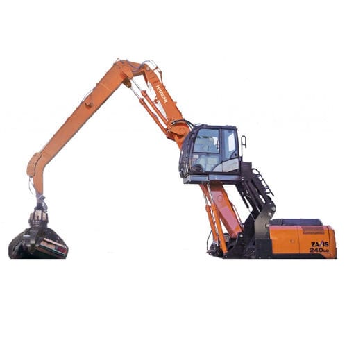 Pelle de manutention sur chenilles - ZX240LC-5G - Hitachi Construction Machinery Europe - à moteur diesel