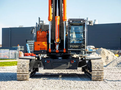 Pelleteuse intermédiaire - ZX600MC-7 - Hitachi Construction Machinery Europe - sur chenilles / diesel / de démolition