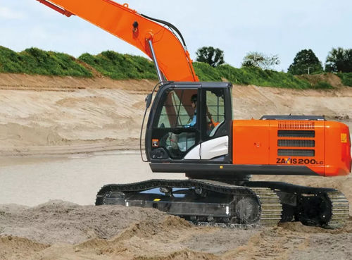 Pelleteuse longue portée - ZX200LC-5G SLF - Hitachi Construction Machinery Europe - intermédiaire / sur chenilles / pour chantier de construction