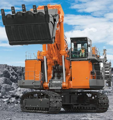 Pelleteuse lourde - EX3600-7, FCO - Deere-Hitachi Construction Machinery - sur chenilles / Tier 4 final / pour mines et carrières
