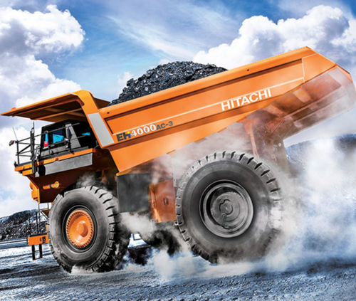 Tombereau rigide - EH4000AC-3 - Deere-Hitachi Construction Machinery - diesel / pour mines et carrières