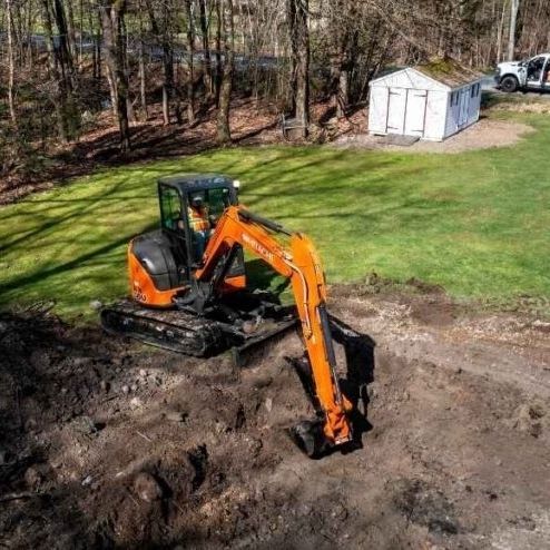 Mini pelle - ZX50U-5N - Deere-Hitachi Construction Machinery - sur chenilles / Tier 4 final / pour chantier de construction