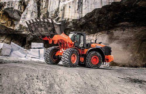 Chargeuse à roues - ZW550-6 - Deere-Hitachi Construction Machinery - pour chantier