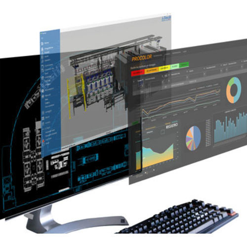Logiciel de gestion - PROCOLOR - ITECH ITALIA - d'interface / de supervision / de commande