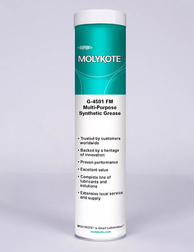Graisse de lubrification - MOLYKOTE® G-4501 FM - Dow Corning - synthétique / au PTFE / au complexe d'aluminium