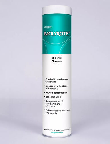 Graisse de lubrification - MOLYKOTE® G-0010  - Dow Corning - à base d'huile minérale / polyurée / pour roulement
