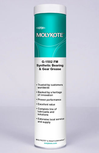 Graisse de lubrification - MOLYKOTE® G-1502 FM - Dow Corning - synthétique / au complexe de lithium / pour roulement