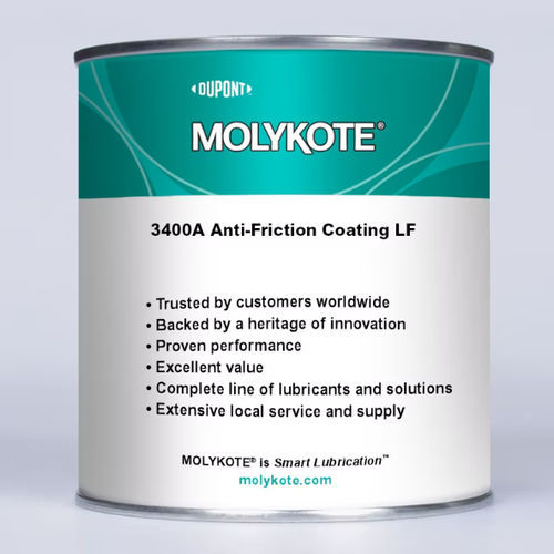 Vernis de glissement au bisulfure de molybdène - MOLYKOTE® 3400A - Dow Corning - graphite / MoS2 / lubrifiant sec