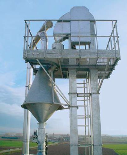 Séparateur de céréales - PA - MULMIX - à air / à cyclone / avec cône d'étanchéité