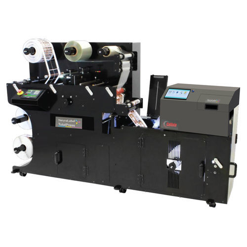 Machine d'impression à jet d'encre UV - DLP-2100 - NEURALABEL - pour étiquettes / couleur / en ligne