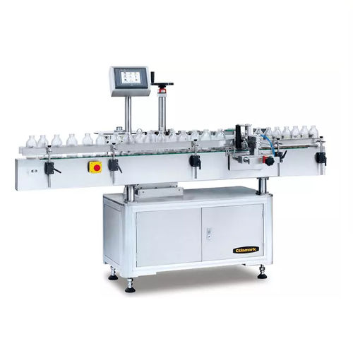 Étiqueteuse automatique - Colamark A107 - NEURALABEL - pour bouteilles / pour applications sur le côté / wrap-around