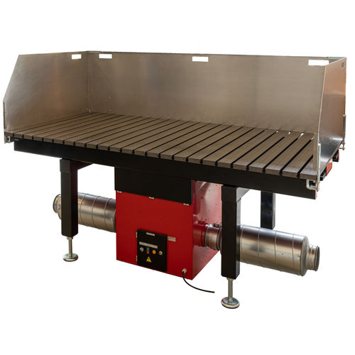 Table de meulage et de soudage aspirante - FÖRSTER welding systems GmbH