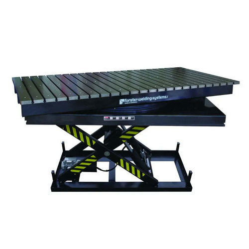 Table de soudage en aluminium - FÖRSTER welding systems GmbH - en fonte / pour alliages de cuivre / élévatrice