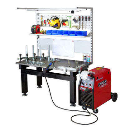 Poste de travail de soudage - FÖRSTER welding systems GmbH - modulaire / mobile / à hauteur réglable