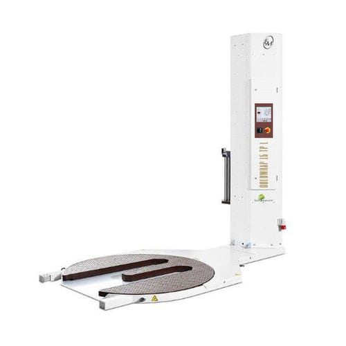 Banderoleuse à plateau tournant - GOLDWRAP 15TPL - MARCHETTI PACKAGING S.r.l. - semi-automatique / pour film étirable / de palettes
