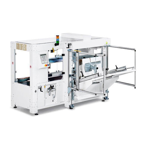 Formeuse de carton automatique - GOLDFLEX - MARCHETTI PACKAGING S.r.l. - colle thermofusible / ruban adhésif / de grande cadence