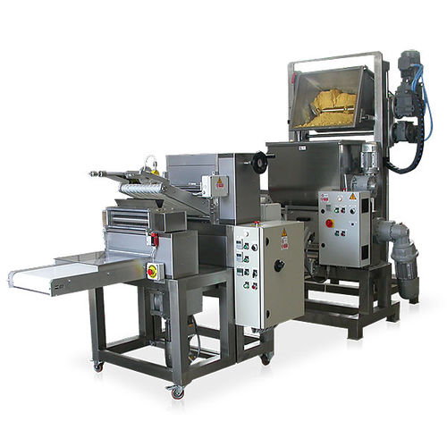 Ligne de production de pâtes fraîches - PAMA ROMA - de fettuccine / de lasagne / pasteurisation