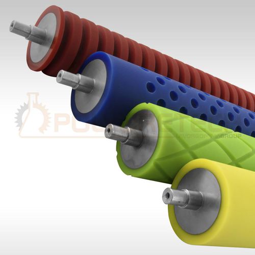 Rouleau enduit polyuréthane - POLYURETECH - pour ponceuse de sol