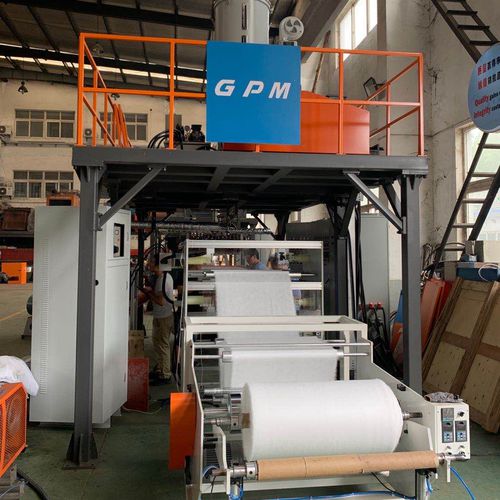 Ligne de production de tissus enduit plastique - GM series - GPM Machinery (Shanghai) - de non-tissé / par fusion-soufflage / pour chantier de construction