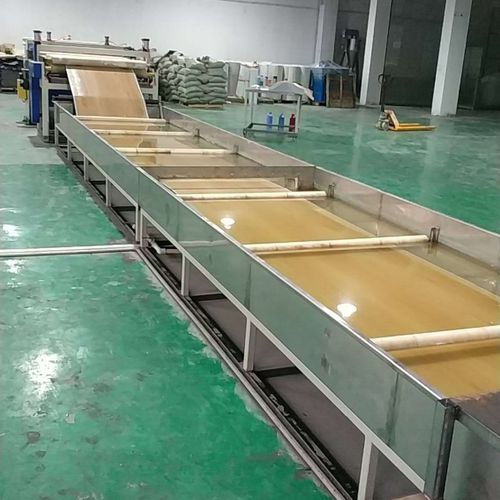 Ligne d'extrusion de film à plat - GW80-LVT/SPC - GPM Machinery (Shanghai) - pour thermoplastiques / pour film imperméable