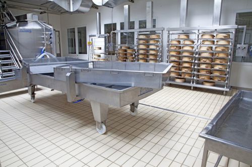 Cuve à fromage de drainage - PRIAMO FOOD TECHNOLOGIES - de pressage / en inox